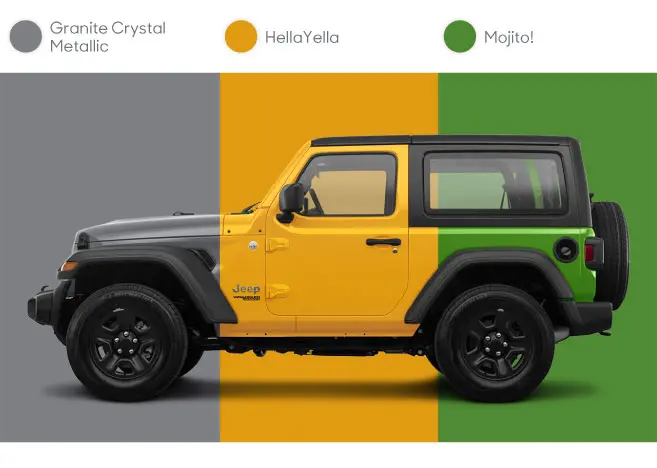 2019 Jeep Wrangler: Color options | CarMax
