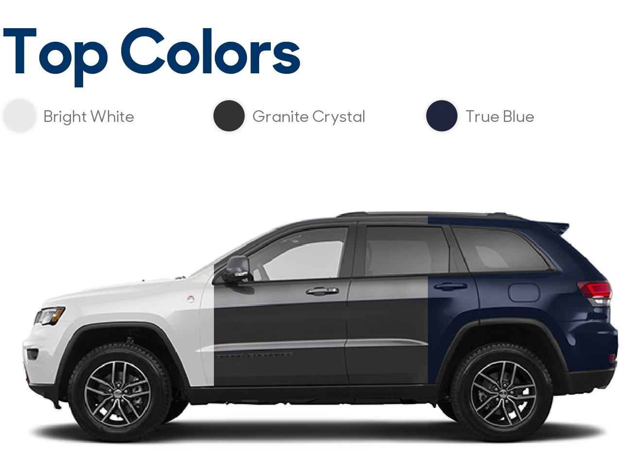 2018 Jeep Grand-Cherokee: Top Colors | CarMax