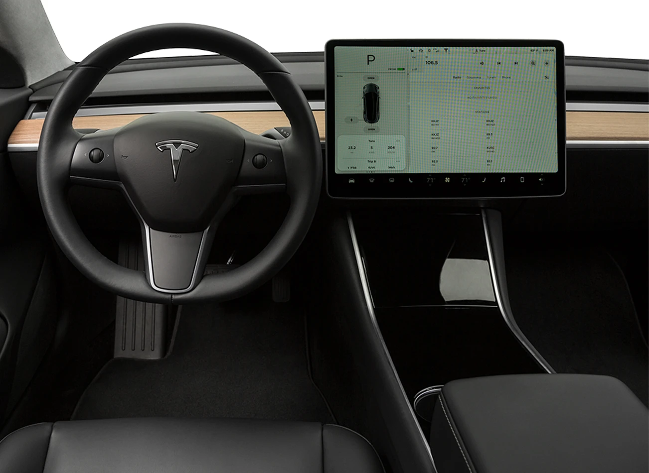 2019 Tesla Model 3: Dashboard | CarMax