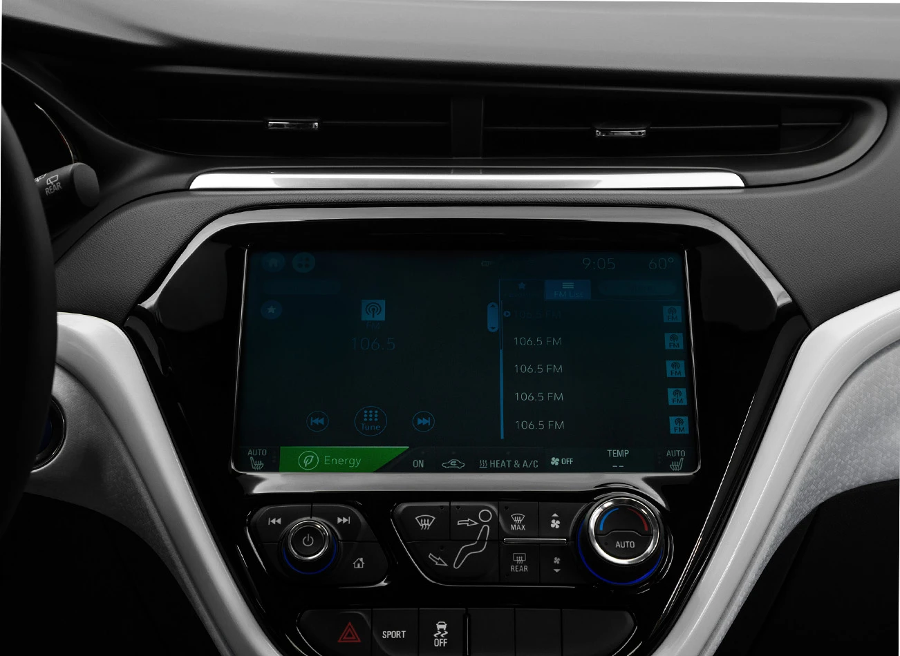 2018 Chevrolet Bolt EV: Touchscreen infotainment system