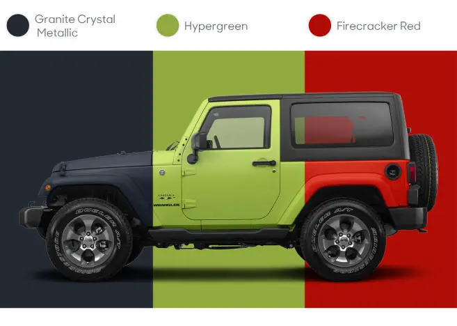 2017 Jeep Wrangler: Color options | CarMax