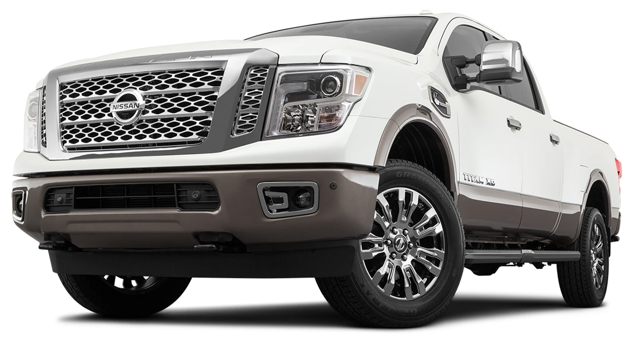 White 2019 Nissan Titan XD