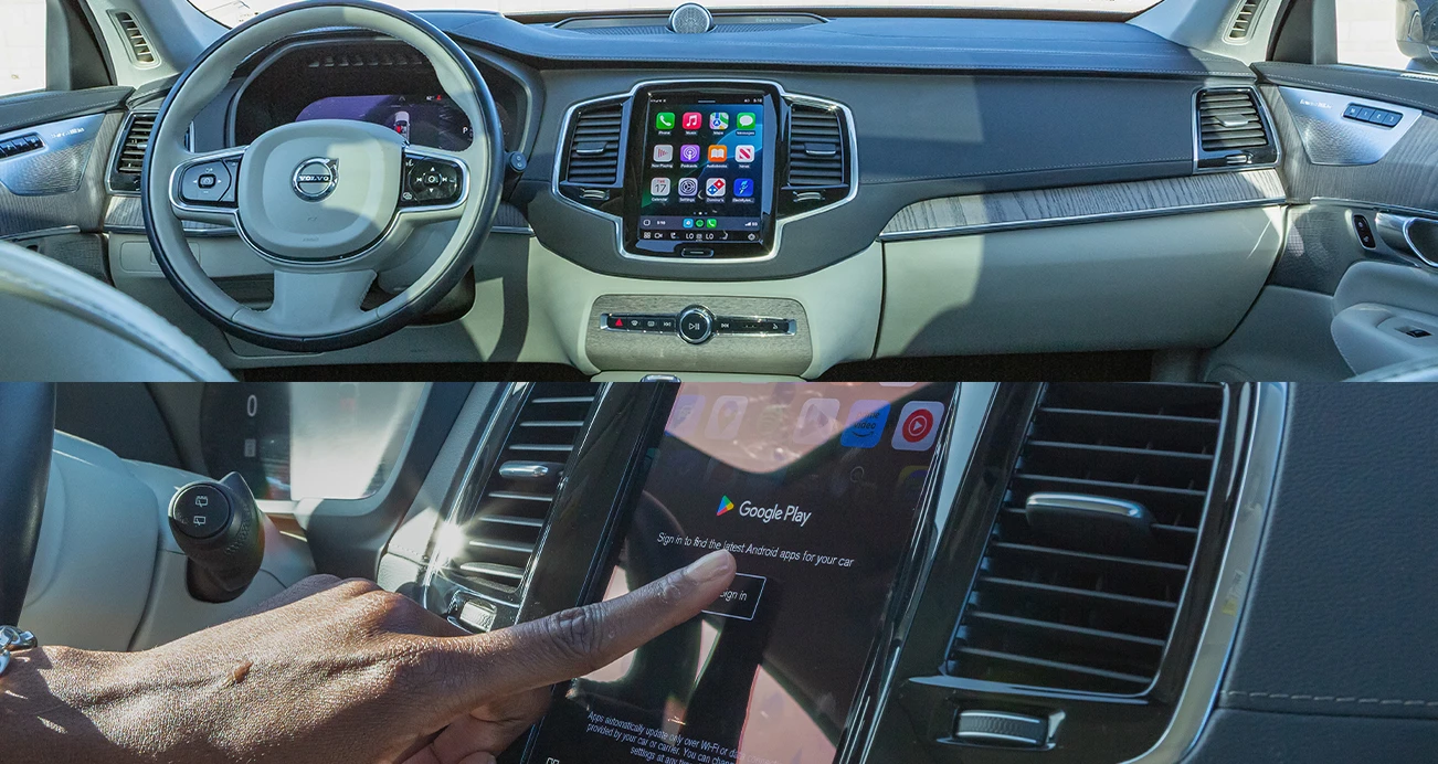 2023 Volvo XC90 Interior touchscreen