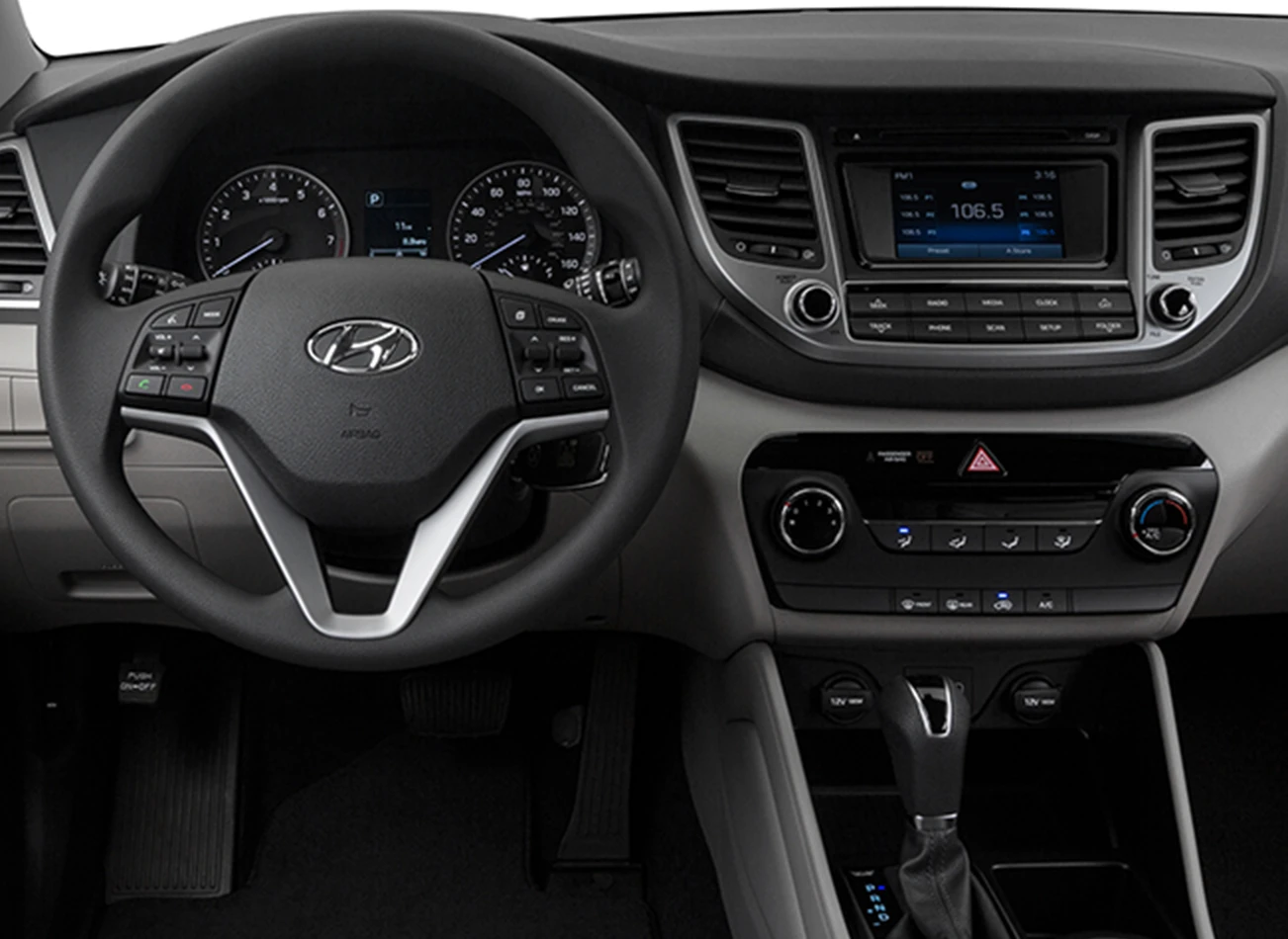 2017 Hyundai Tucson Review: Dashboard | CarMax