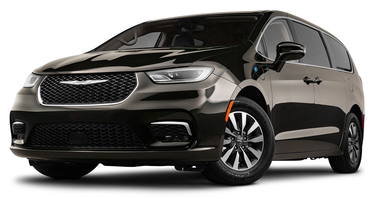Black 2022 Chrysler Pacifica Hybrid Touring L 