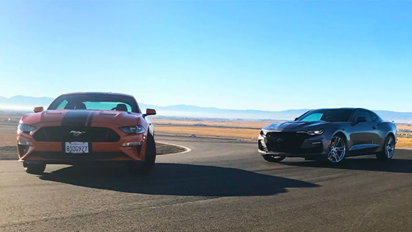 Image for Chevrolet Camaro vs. Ford Mustang: What to Know When Buying Used