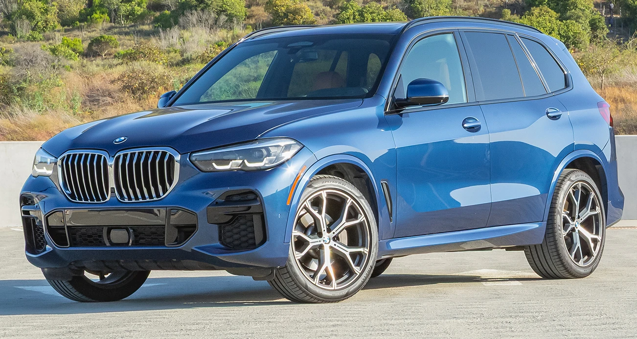 Blue 2023 BMW-X5 Exterior