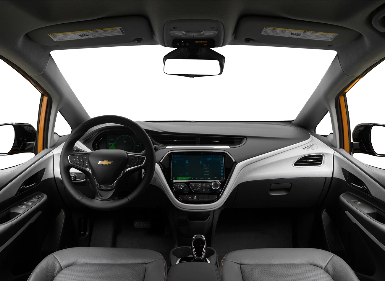 2018 Chevrolet Bolt EV: Drivers seat view of vehicles interior