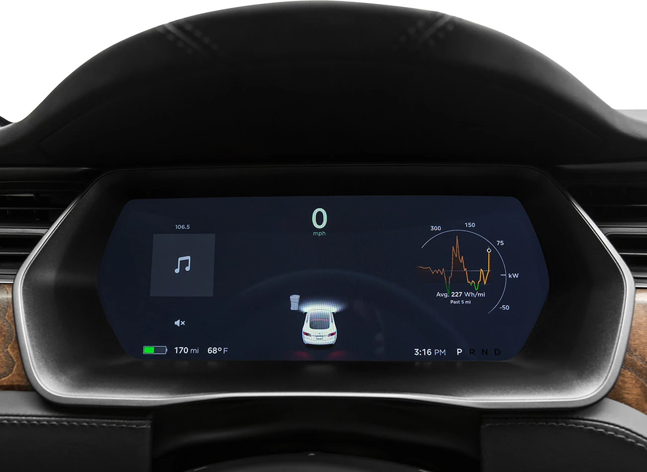 2020 Tesla Model X Review: Dashboard | CarMax