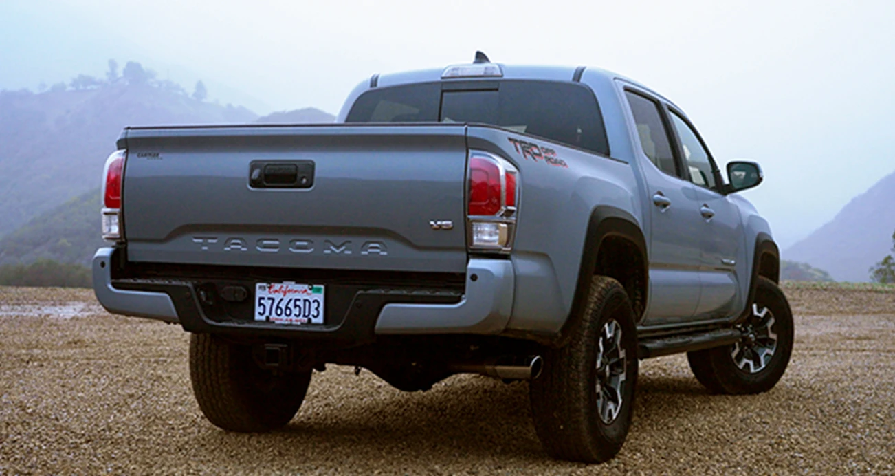 Toyota Tacoma vs. Ford Ranger: Tacoma Rear Exterior | CarMax