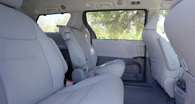 Minivan Comparison: Honda Odyssey vs. Toyota Sienna: Sienna Interior | CarMax