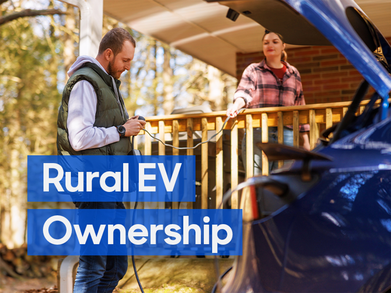 Driving an EV in Rural America: What You Should Know: Abstract Hero 