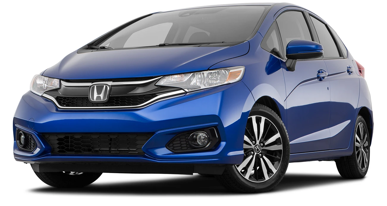 Blue 2020 Honda Fit EX