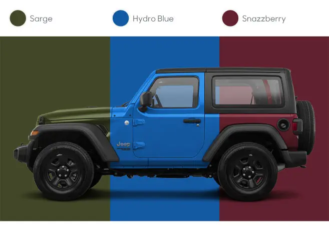 2020 Jeep Wrangler Colors, Exterior, Interior Options