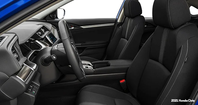 2021 Honda Civic Review: Front seats | CarMax