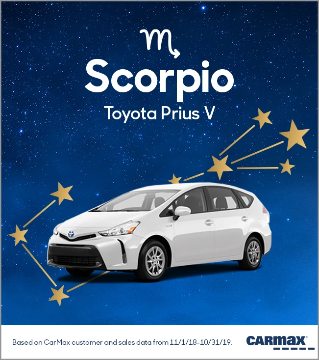 Cars in Your Stars: Scorpio | CarMax