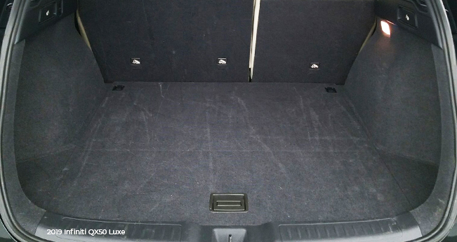 Infiniti qx50 store trunk cover