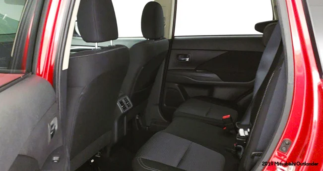 2020 Mitsubishi Outlander Review:Back Seats | CarMax