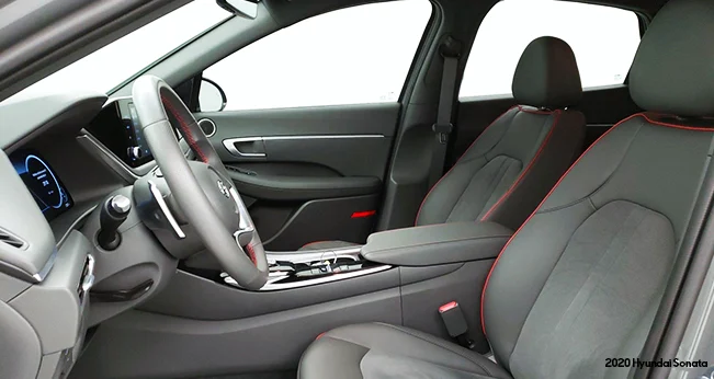 2020 Hyundai Sonata:Front Seats | CarMax