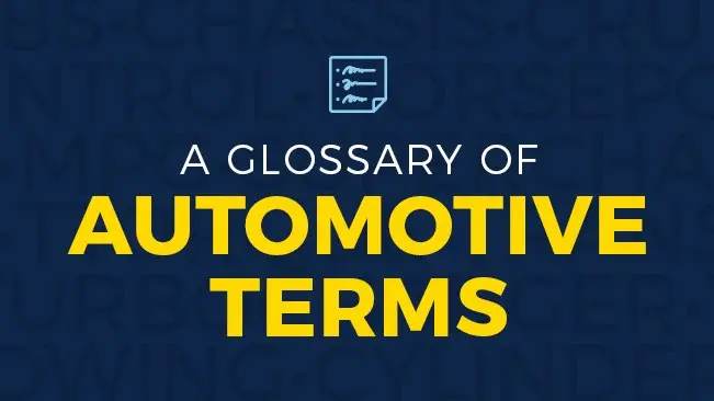 A Glossary of Automotive Terms | CarMax