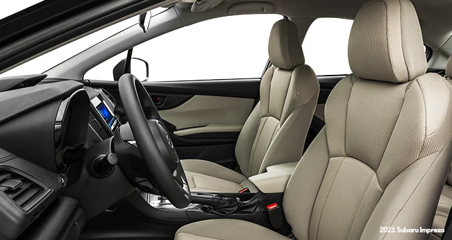 2021 Subaru Impreza Review: Front seats | CarMax