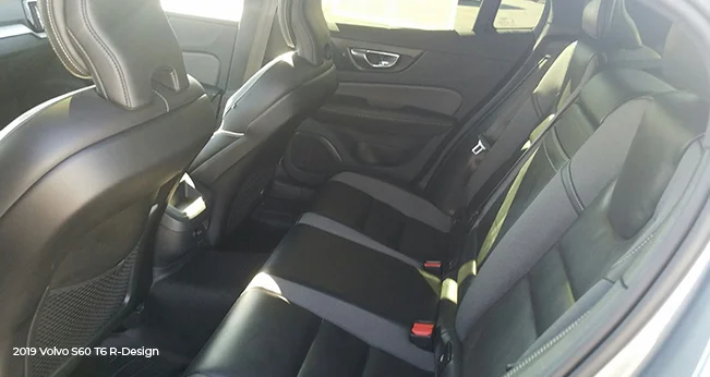 2019 Volvo S60 Review: Backseats | CarMax
