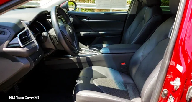 2018 Toyota Camry: Front seat | CarMax