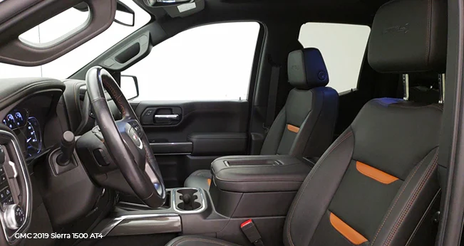 2020 GMC Sierra 1500: front seats | CarMax