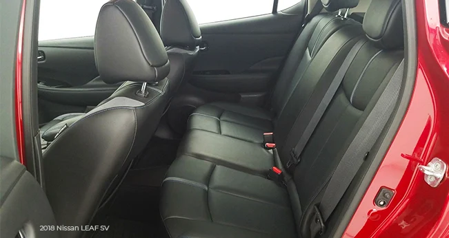 Nissan Leaf Review: Backseat | CarMax