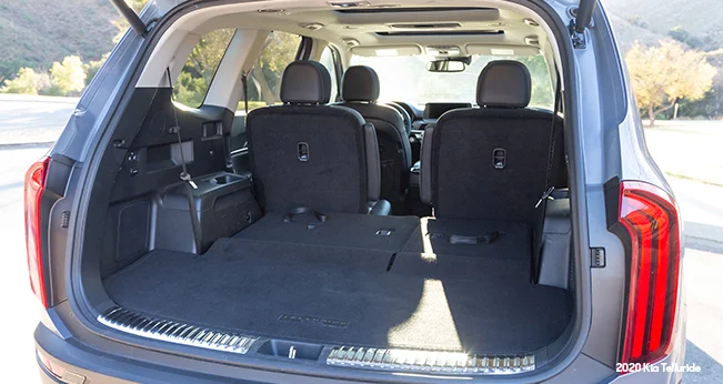 Kia Telluride Review: Trunk | CarMax