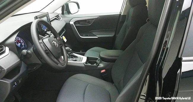 2020 Toyota RAV4 Hybrid Review:Front Seats | CarMax