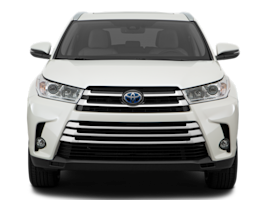 2019 Toyota Highlander Hybrid XLE exterior front view