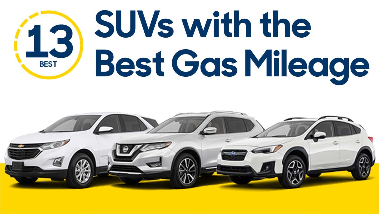 13 Suvs With The Best Gas Mileage For 2021 Reviews Photos And More Carmax