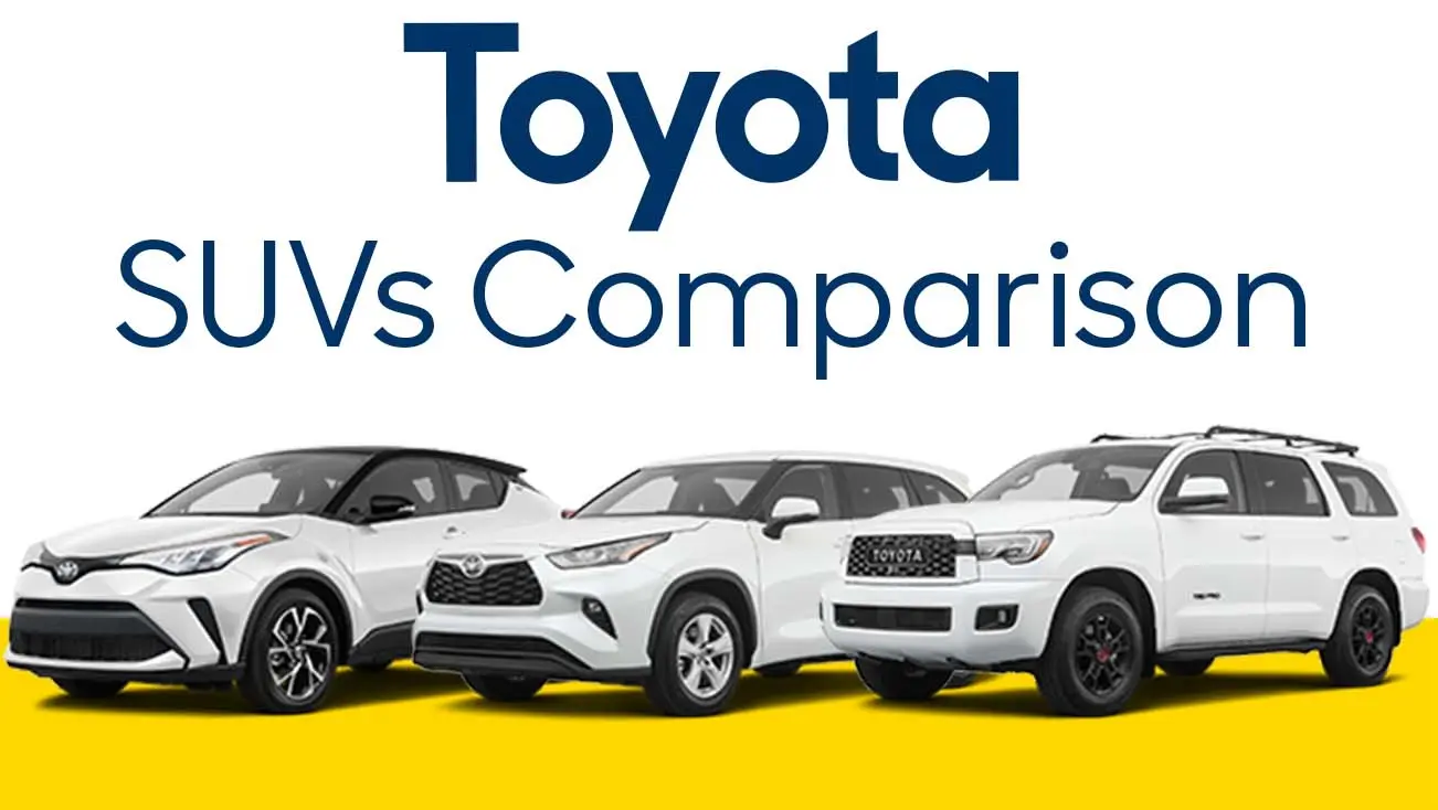 Toyota SUVs Comparison: Which Is Right for You?: Hero | CarMax
