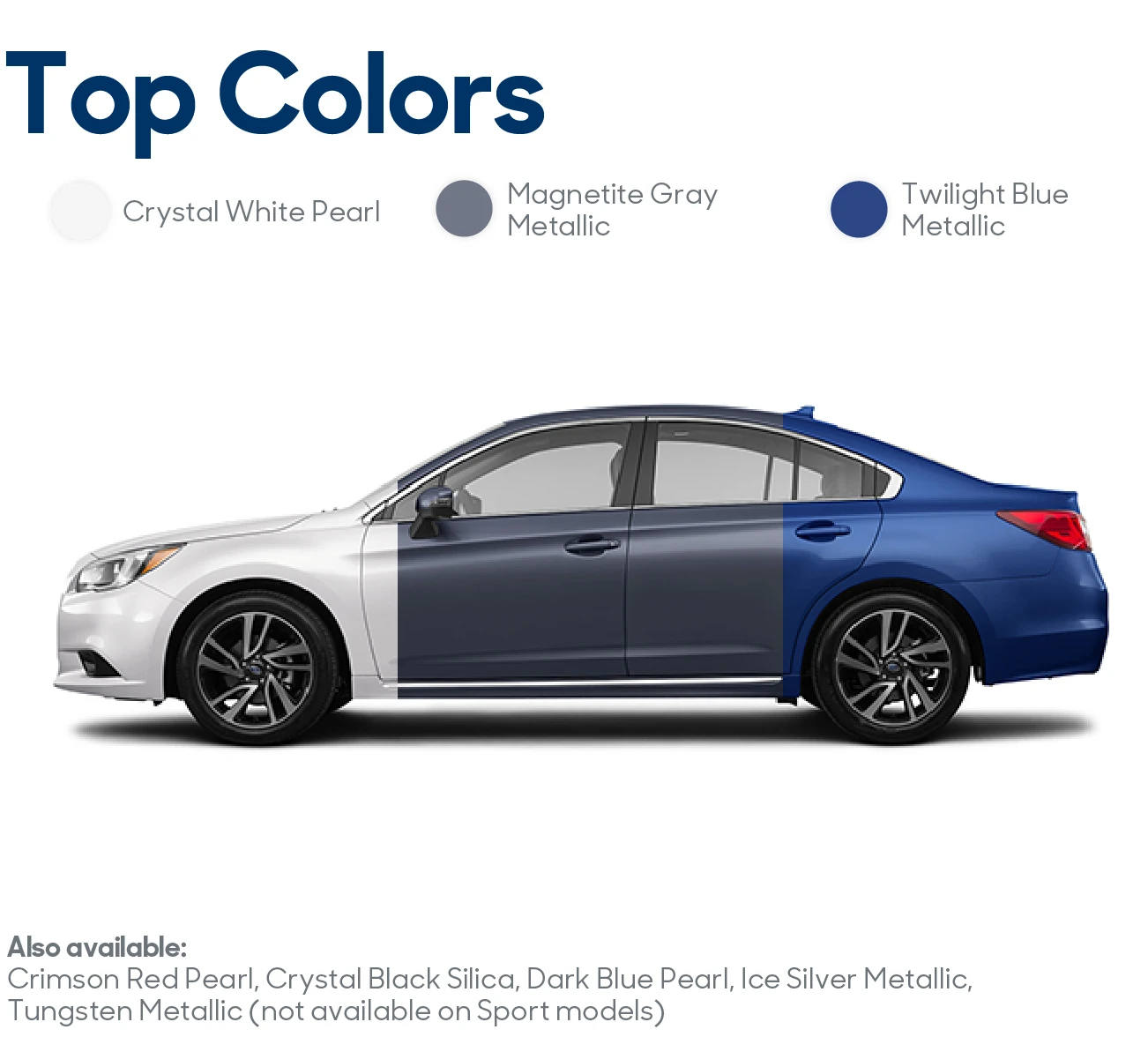2017 Subaru Legacy Review: Available Colors | CarMax