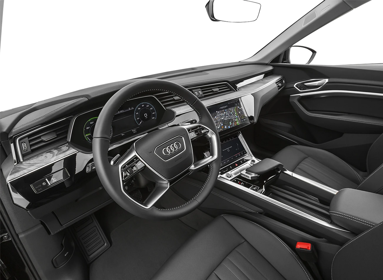 2021 Audi e-tron: Front cab of vehicle 