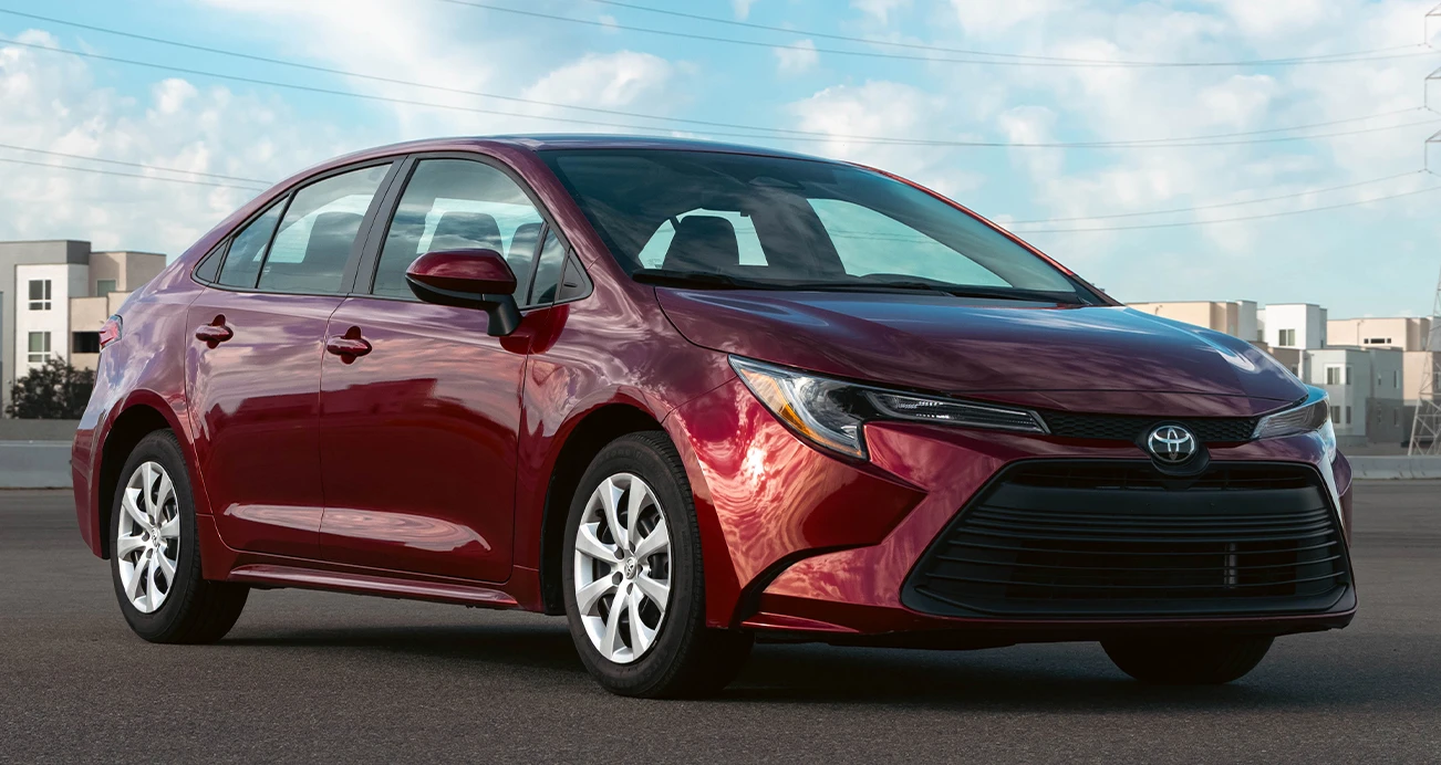Toyota corolla side exterior 