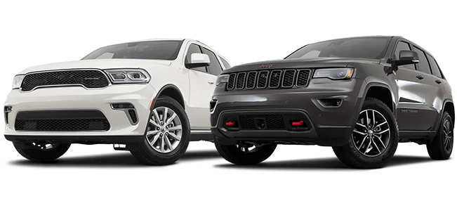 Dodge Durango vs. Jeep Grand Cherokee: Hero | CarMax