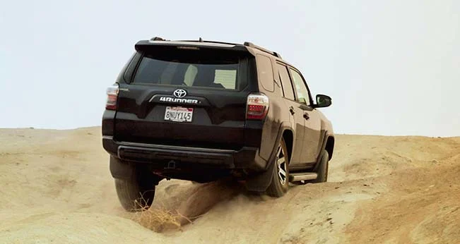 Toyota 4Runner vs. Subaru Outback: 4Runner Rear Angle Exterior | CarMax