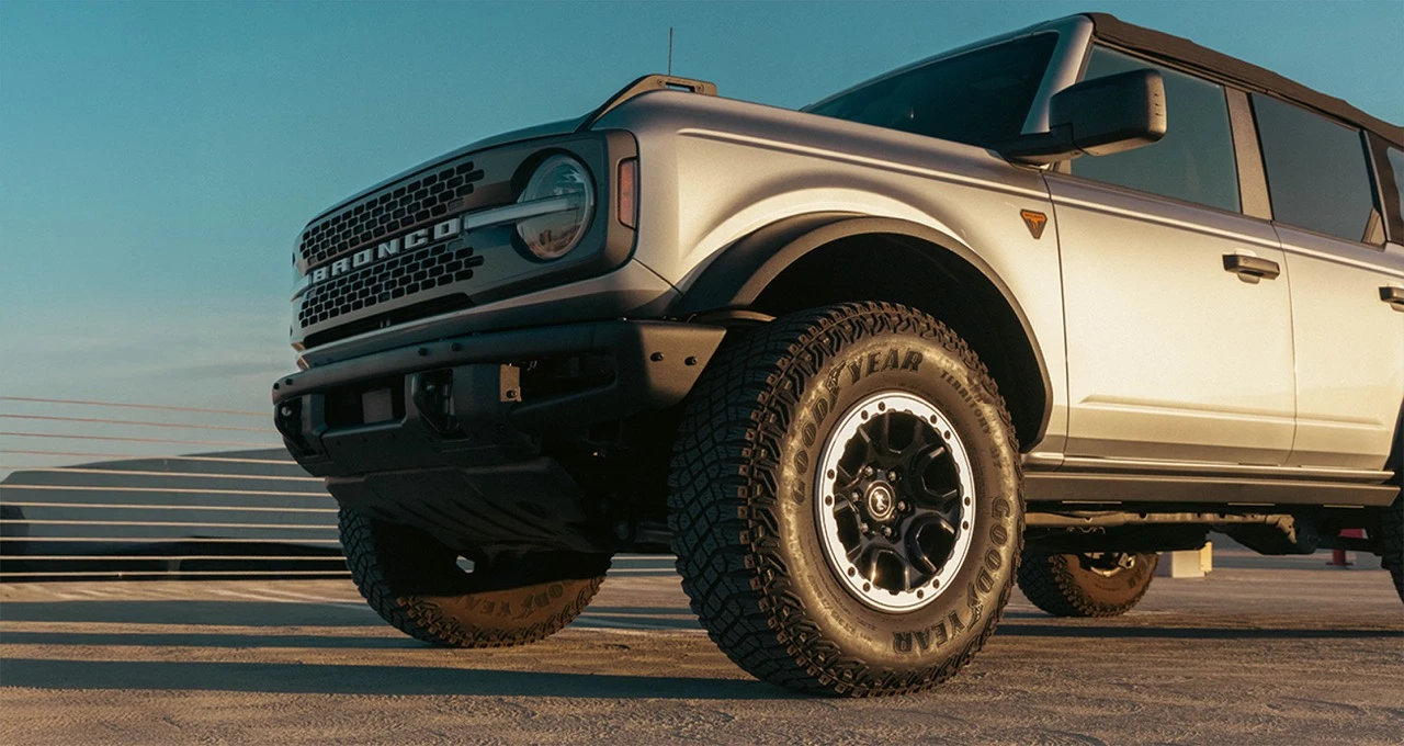 Ford Bronco front exterior