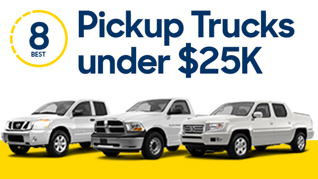 Best Pickup Trucks under $25K for 2022: Abstract | CarMax