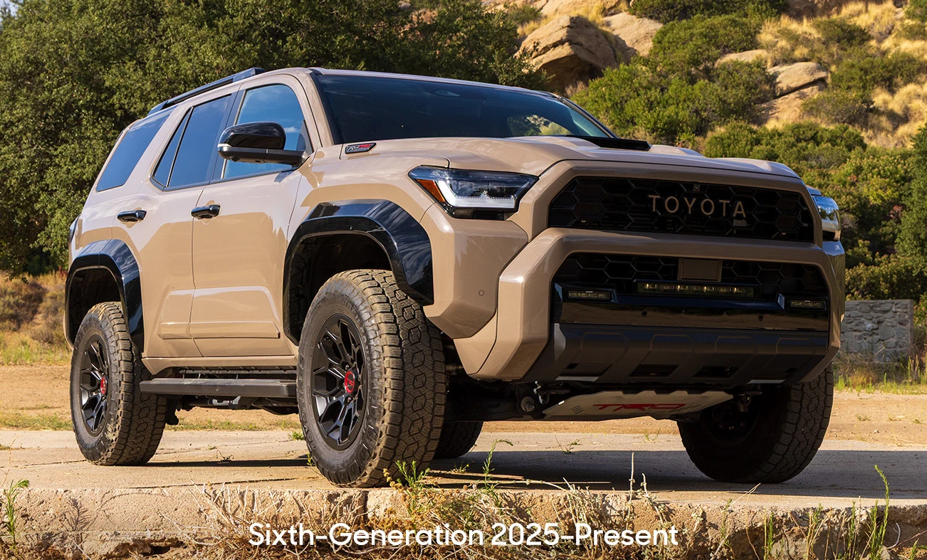 Sixth Generation Toyota 4Runner 2025- Present exterior