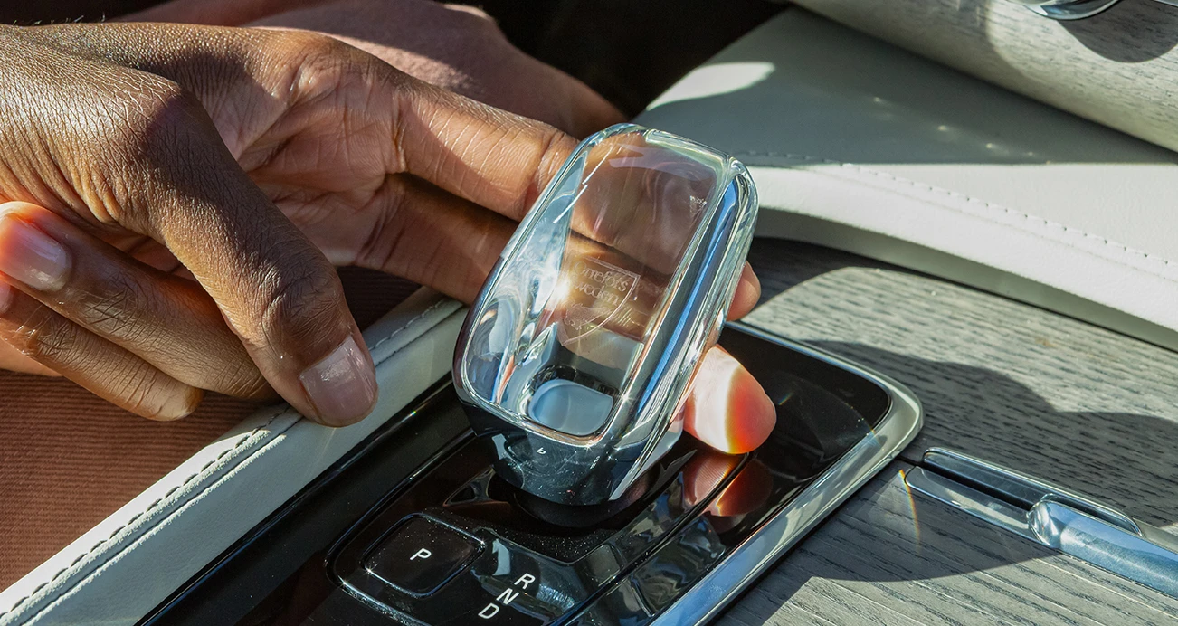 XC90 Interior Crystal shift knob