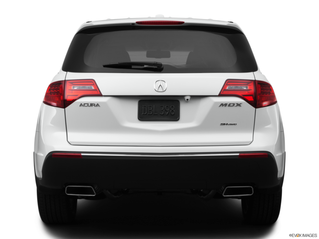 2012 acura mdx back