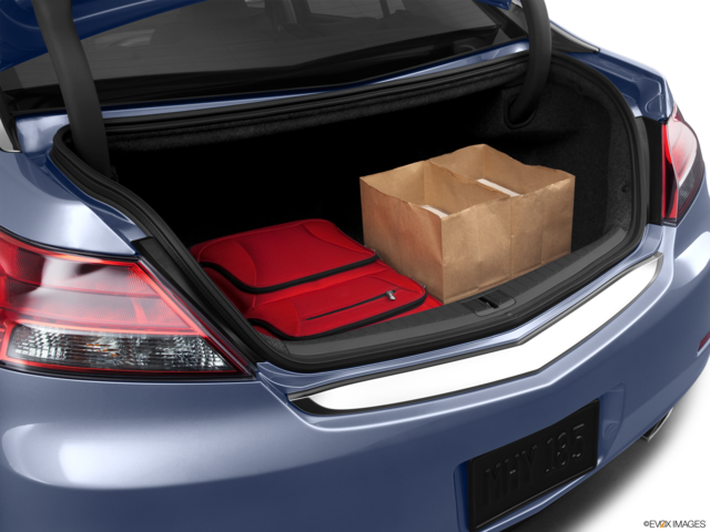 2012 acura tl cargo area with stuff