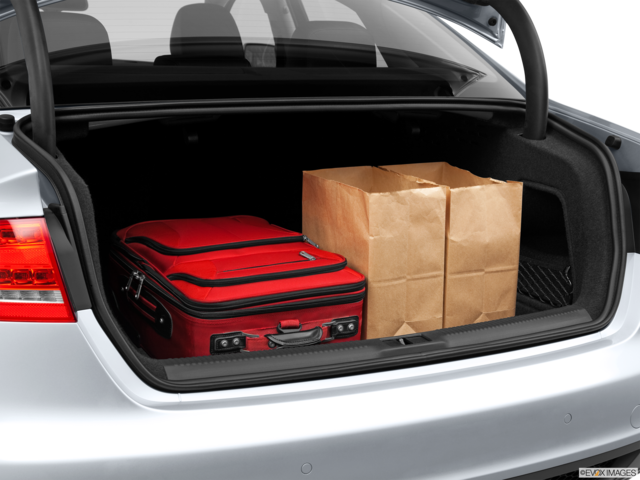 2012 audi a4 cargo area with stuff