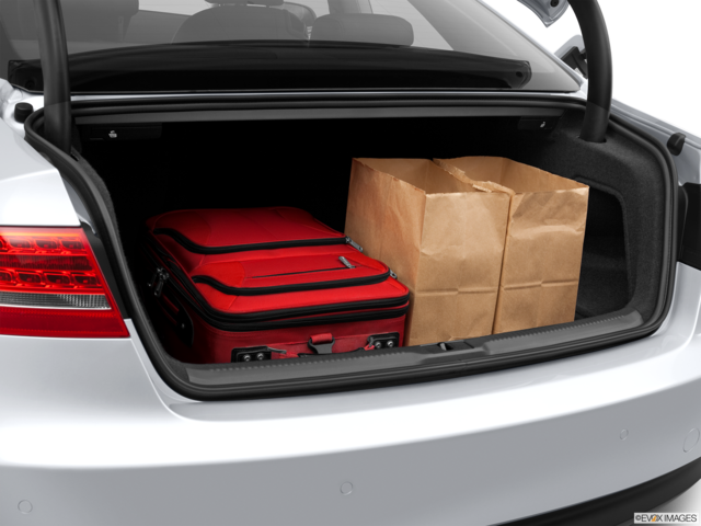 2012 audi a5 cargo area with stuff