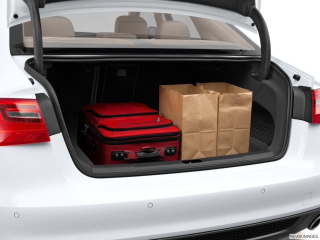 2012 audi a6 cargo area with stuff