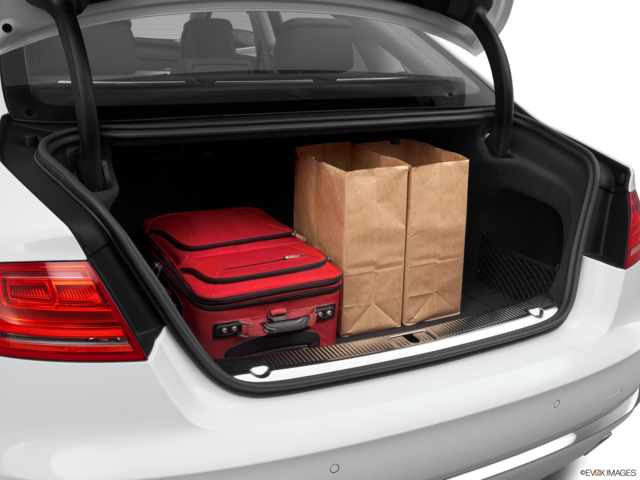 2012 audi a8 cargo area with stuff