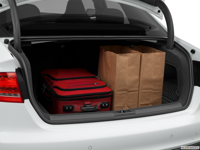 2012 audi s4 cargo area with stuff